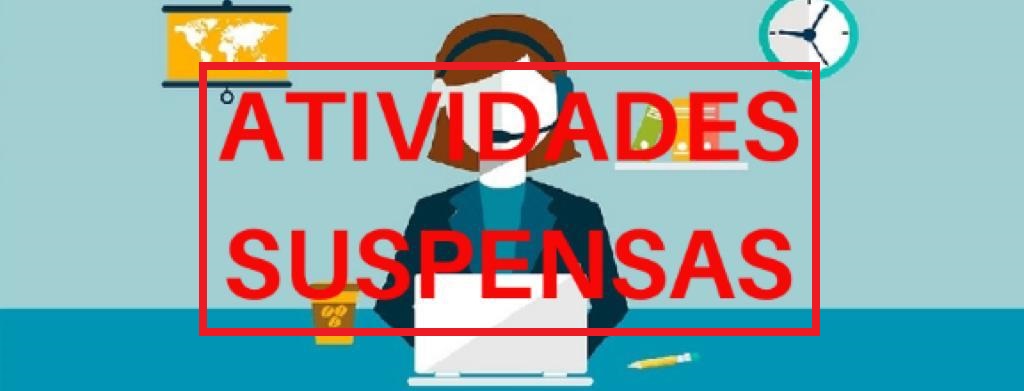 ATIVIDADES SUSPENSASCOMBARRA